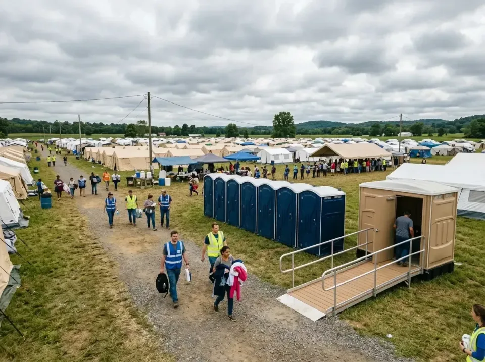 disaster-relief-camp-restrooms-010 — frequently asked questions, Dumpster & Portable Bathrooms Rental in Goodyear, AZ